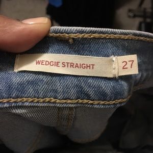 Levi wedgie jeans